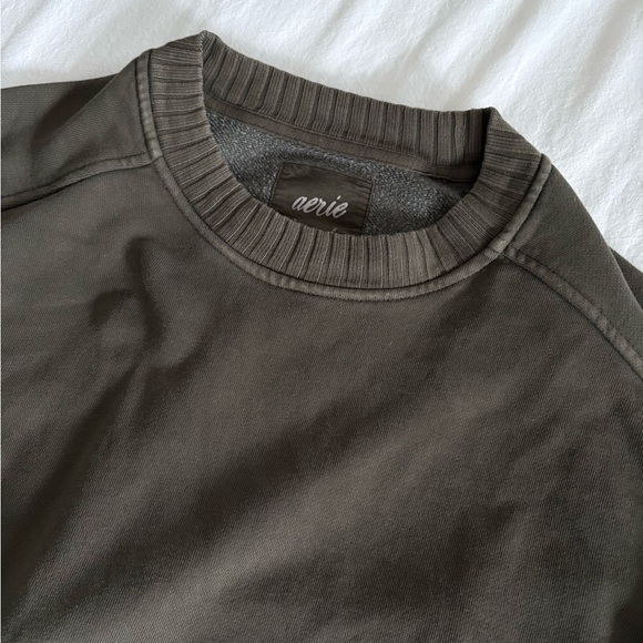 Aerie Olive Green Sweater - Picture 3 of 5